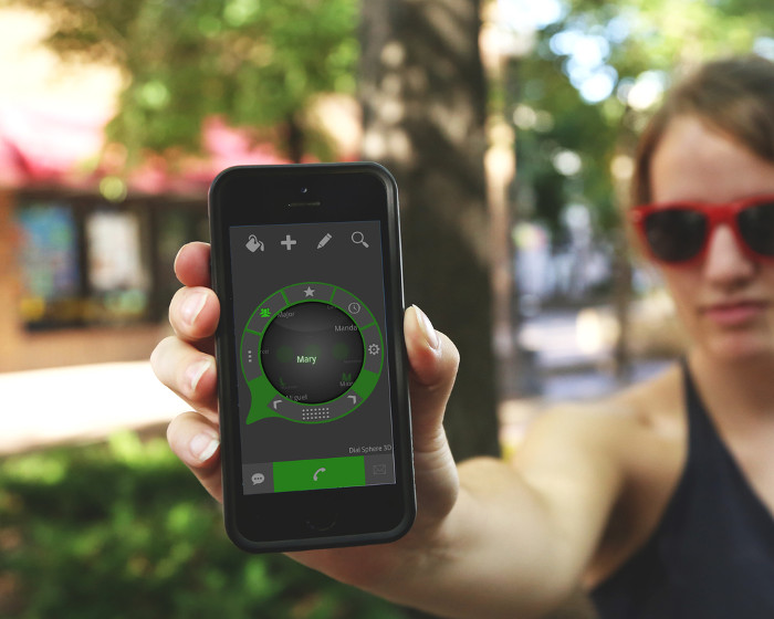 Native android dialer app - Software made in Mäder